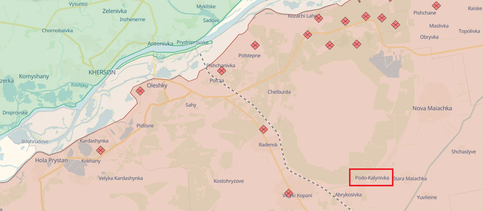 Ukrainian Defense Forces confirm strike on Russian invaders in Kherson region